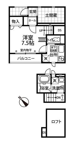 【間取り】 | カムトゥルー　イースト