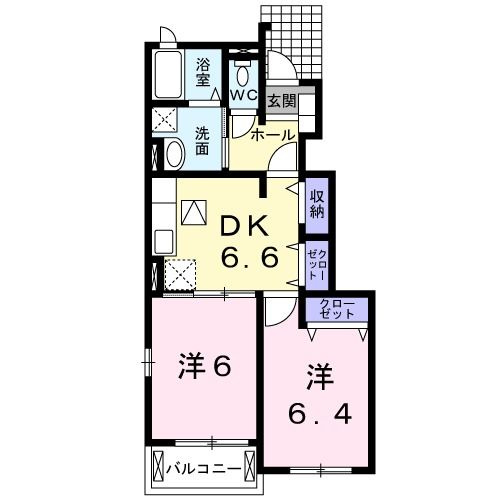 【間取り】 | サン　アベニュー　Ⅰ