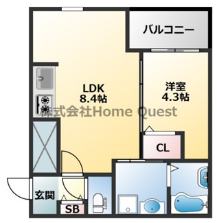 【間取り】 | REGIES近大NORTH