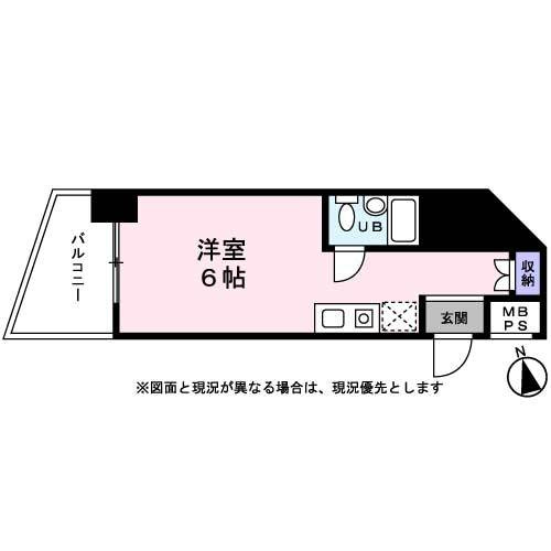 グランディオール白楽の間取り|間取り図