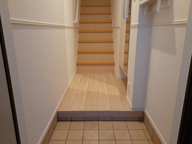 メシェルディの玄関