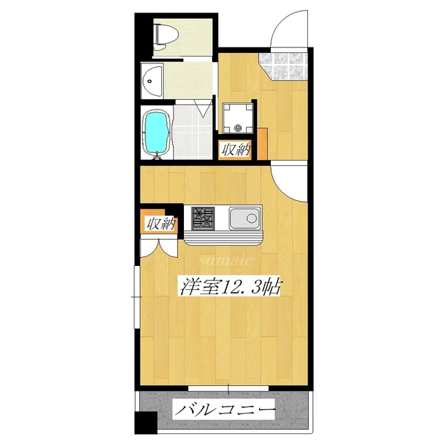 ドエル東十条の間取り|嬉しいカウンターキッチン☆
