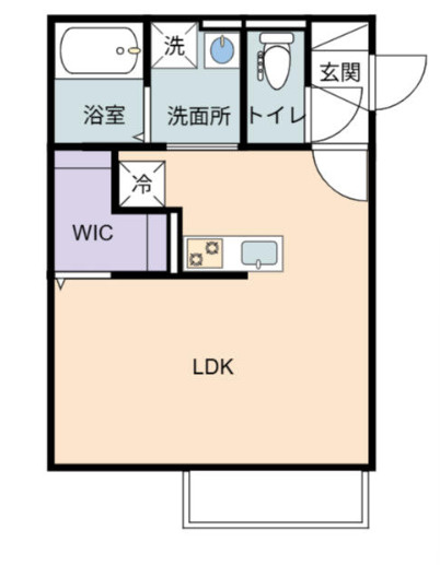 tentree新在家の間取り