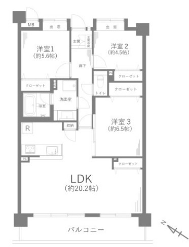 【間取り】 | スガヴァンティエム町田