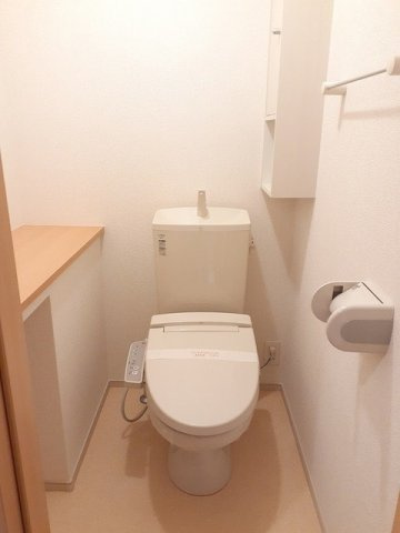 Ｃｒｏｓｓ　ｒｉｄｇｅ　Ⅱのトイレ|落ち着いたトイレです
