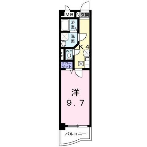 Ｂｅｌｌｅ　Ｄｅｍｅｕｒｕ　ｙの間取り