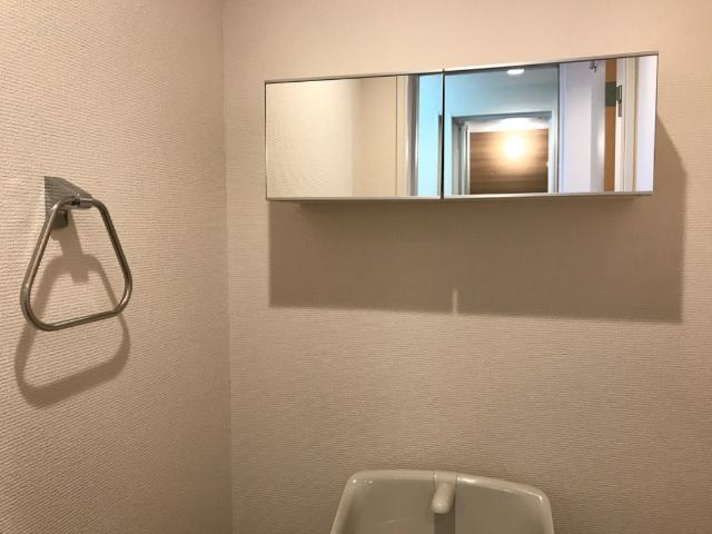 ジュネスのトイレ|収納棚
