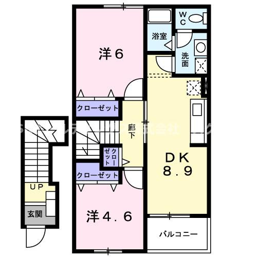 ドゥ　メゾンＡの間取り