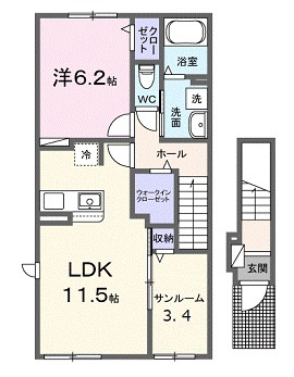 サンクレリアの間取り
