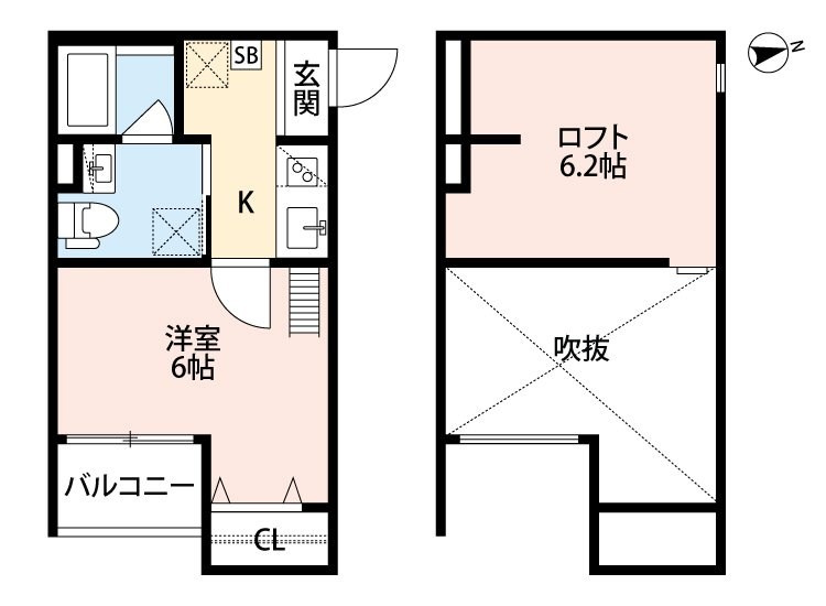 セイシェルの間取り