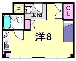 エルマーナ香枦園の間取り