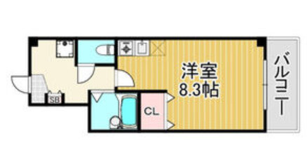 エレガンス西宮の間取り