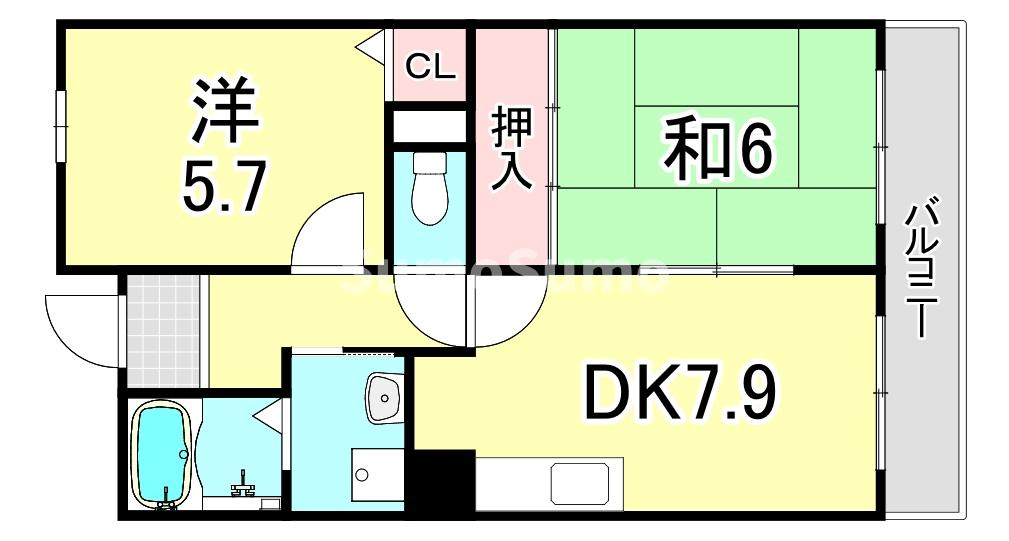 シャルマンの間取り