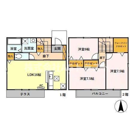 【間取り】 | ウィルコート東大宮　1/2/3/5号棟