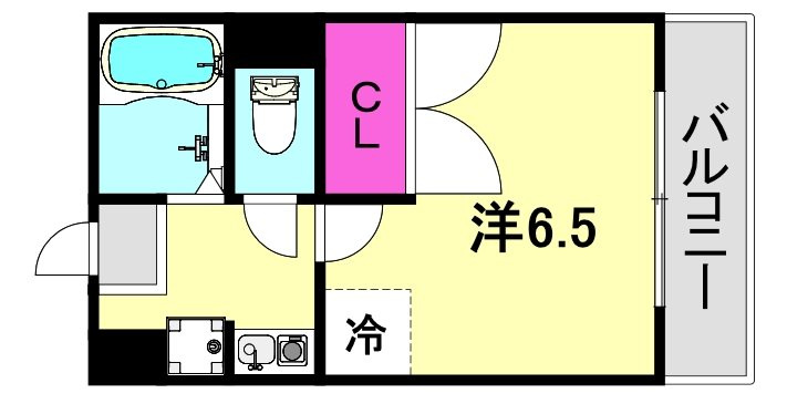 レオパレスツツミ28の間取り