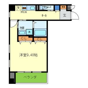 レジデンス富久寿の間取り