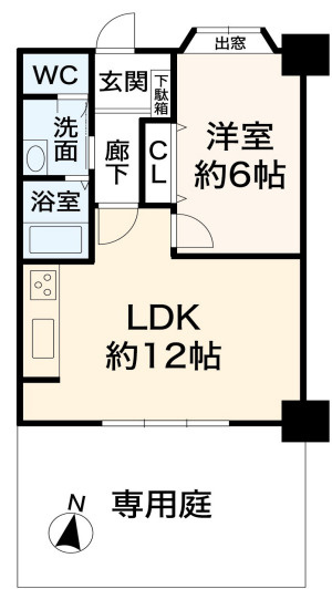 フォルザ住吉Ｓ棟の間取り