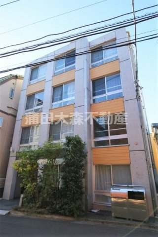 GC(ジィーシー大森本町の外観|2006年8月築　RC鉄筋コンクリート造地上4階建て総戸数14戸の人気賃貸マンション
京急本線平和島駅最寄りの東京都大田区大森本町2丁目