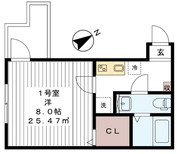 リシェス南流山の間取り