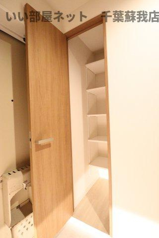 ＰＬＥＮＤＹ千葉みなとの収納|大きなスペースがあり、収納には困りません