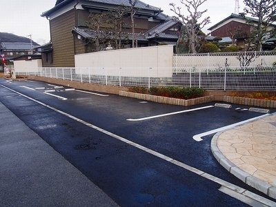 サンパティオⅡの駐車場