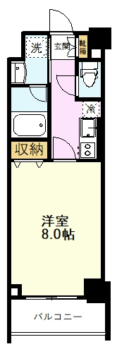 【間取り】 | ベルヴュコート立川