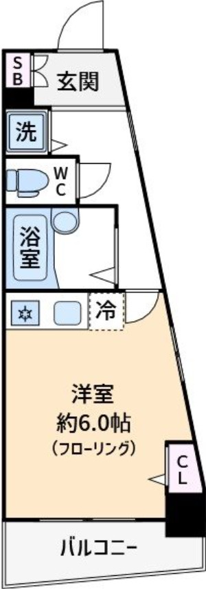 練馬区練馬３丁目の賃貸マンションの間取り