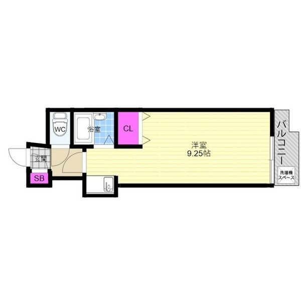 シティコア30朱雀の間取り