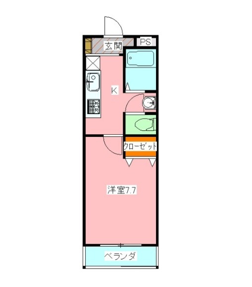 レキシントンの間取り