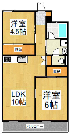 パークワイズ東村山の間取り