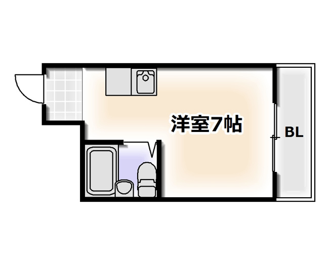 【間取り】 | ラパンジール今宮