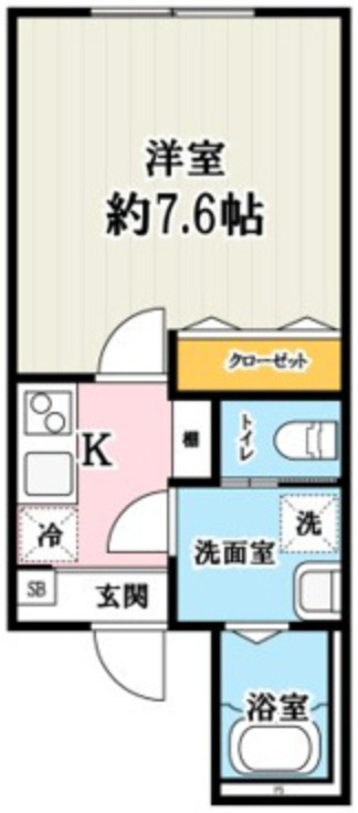 キャメル小手指プレミアの間取り