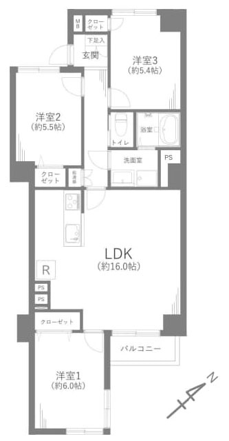 立川市富士見町１丁目の中古マンション