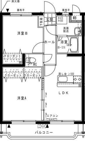サニーコート笹目の間取り