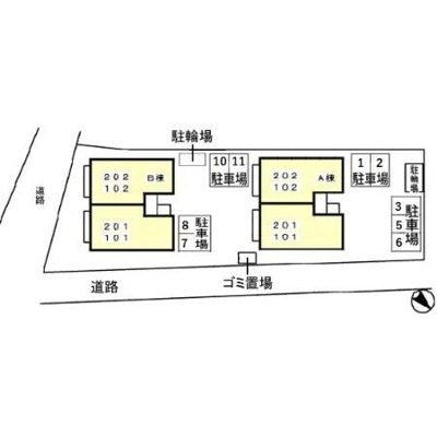 【区画図】 | サンモール　Ａ