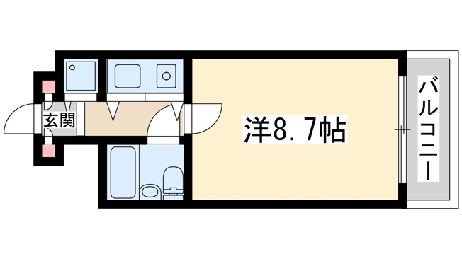 【間取り】 | 十三本町ユニハウス