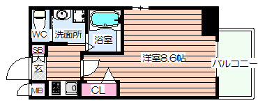【間取り】 | ビガーポリス300同心Ⅱ