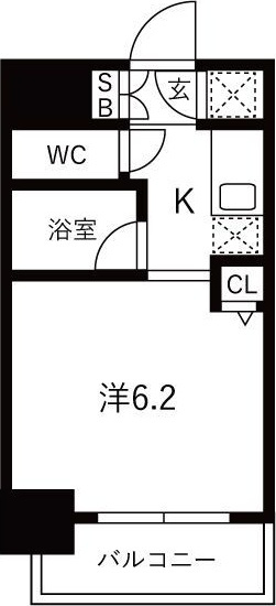 プレール目黒リバーサイドの間取り