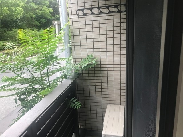 アンフォーレのバルコニー