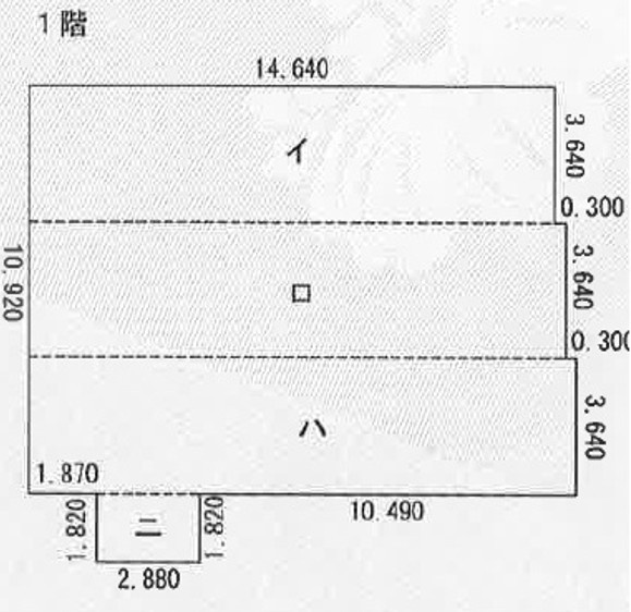 樽見駅前テナントの間取り|１階：３店舗 