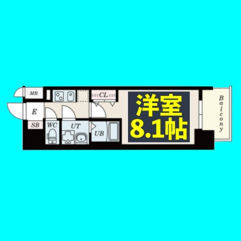 S-RESIDENCE池下西の間取り