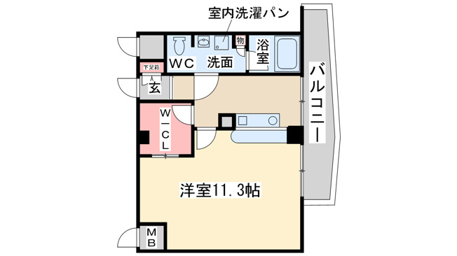 【間取り】 | メープルコート三国
