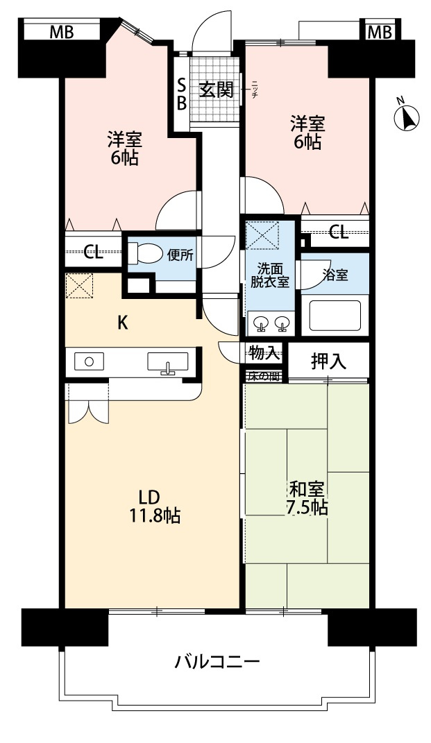 レインボー小牧原