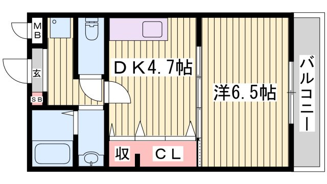 サンオーシャンの間取り