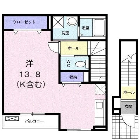 ベルカーナの間取り
