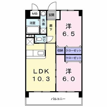 【間取り】 | エヴァーグリーンＮ