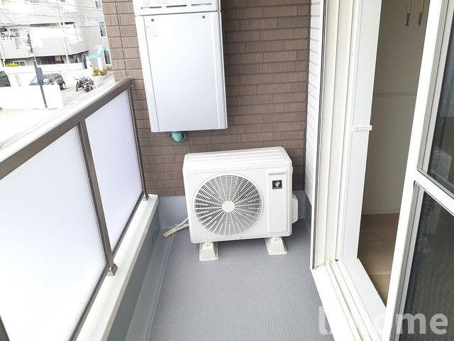 エスポワール南摂津のバルコニー