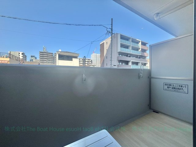 CREST TAPP名古屋山王のバルコニー