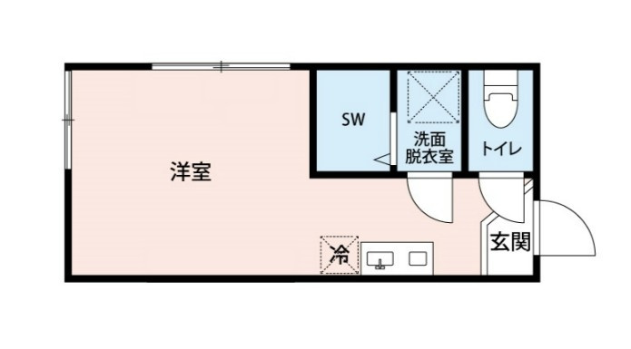 川崎市多摩区三田１丁目の賃貸マンションの間取り