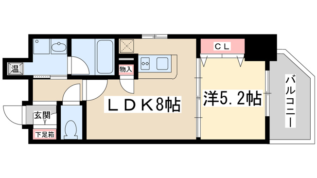 【間取り】 | クリスタルグランツ新大阪